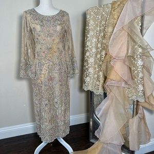 Pakistani Shalwar Kameez Formal Wedding Wear